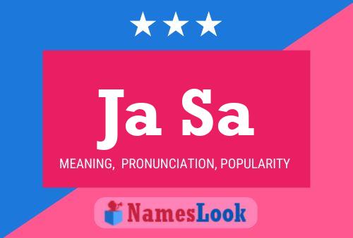 Ja Sa Name Poster