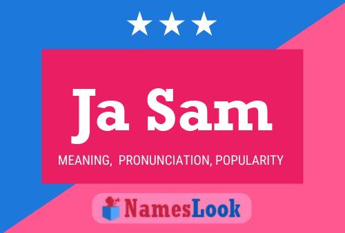 Ja Sam Name Poster