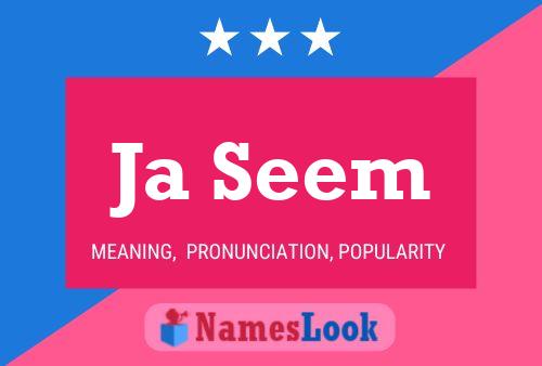 Ja Seem Name Poster