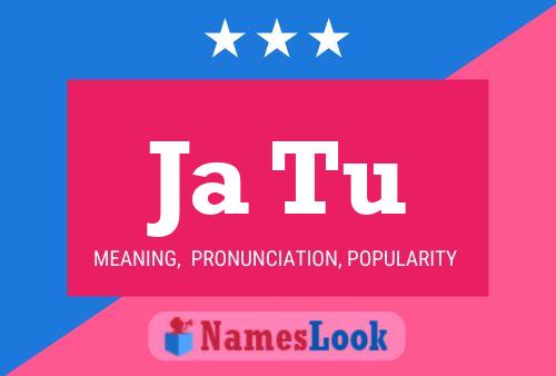 Ja Tu Name Poster