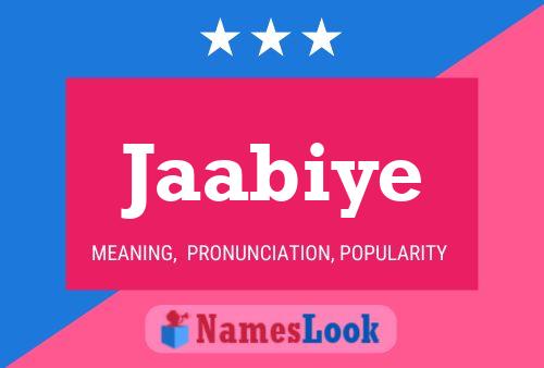 Jaabiye Name Poster