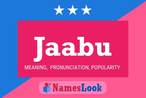 Jaabu Name Poster