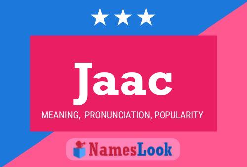 Jaac Name Poster