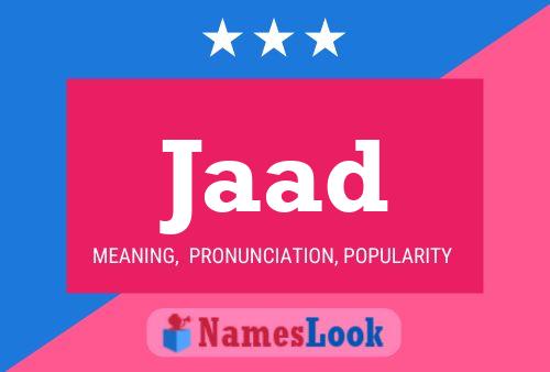 Jaad Name Poster