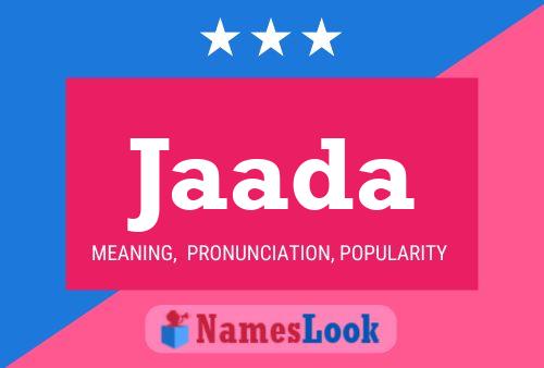 Jaada Name Poster