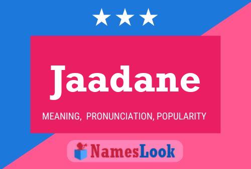 Jaadane Name Poster