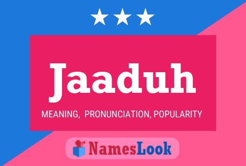 Jaaduh Name Poster