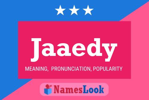 Jaaedy Name Poster