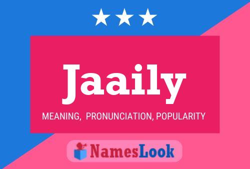 Jaaily Name Poster