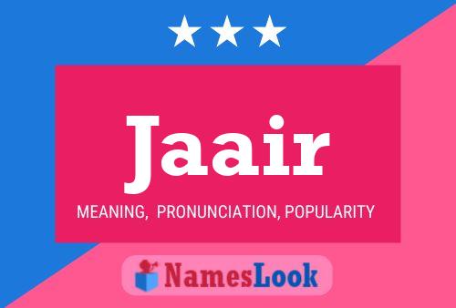 Jaair Name Poster