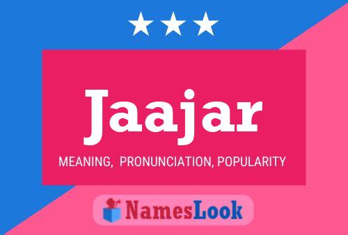 Jaajar Name Poster