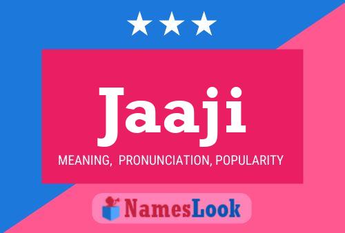 Jaaji Name Poster