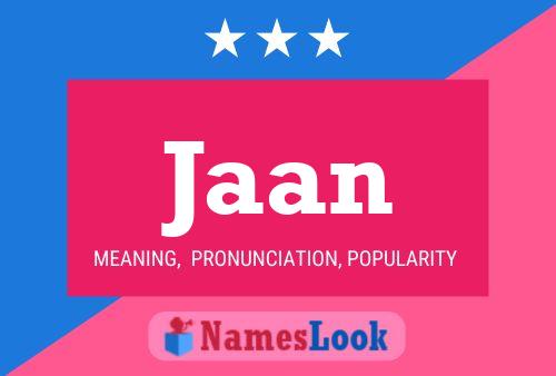 Jaan Name Poster