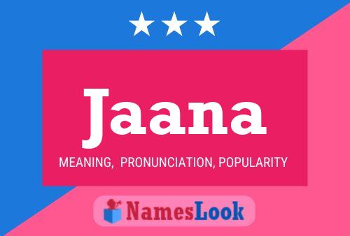 Jaana Name Poster