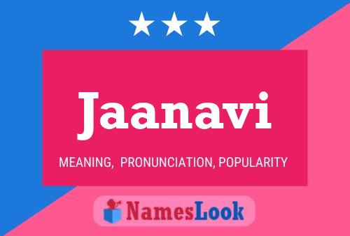 Jaanavi Name Poster