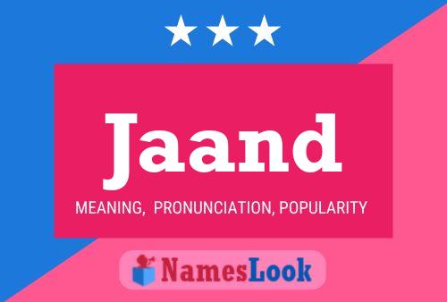 Jaand Name Poster