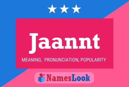 Jaannt Name Poster