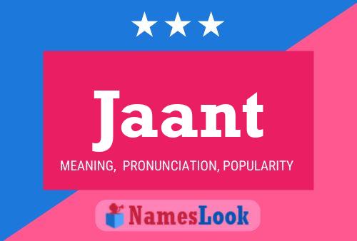 Jaant Name Poster