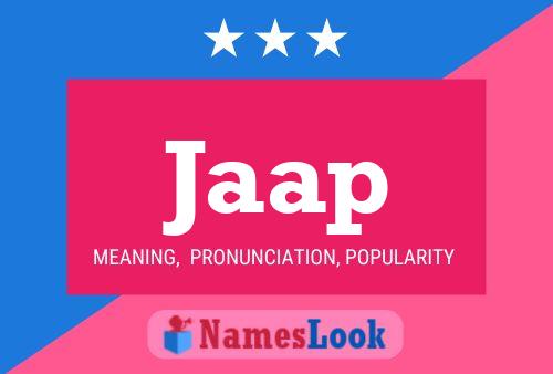 Jaap Name Poster