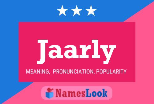 Jaarly Name Poster