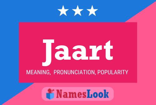 Jaart Name Poster