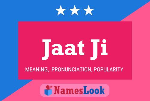 Jaat Ji Name Poster