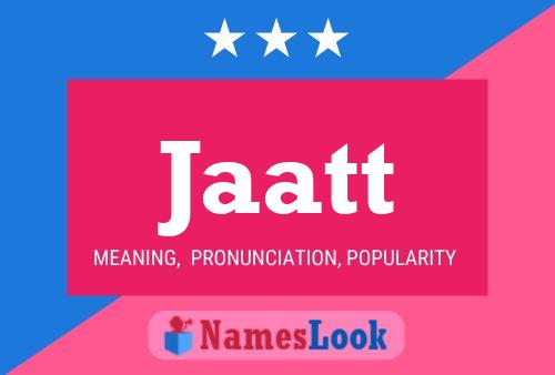 Jaatt Name Poster