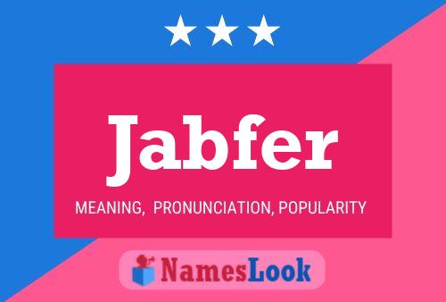 Jabfer Name Poster