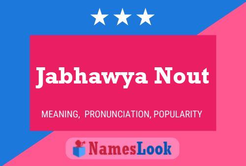 Jabhawya Nout Name Poster