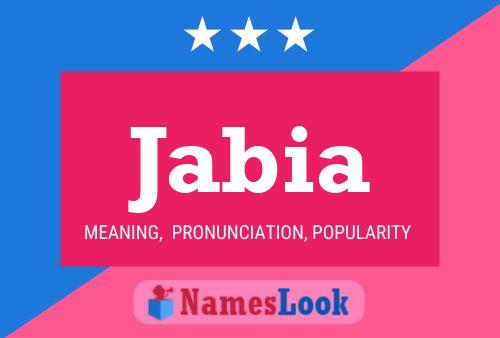 Jabia Name Poster