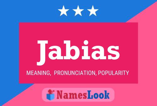 Jabias Name Poster