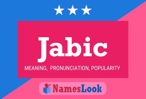 Jabic Name Poster