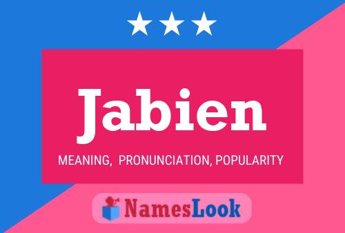 Jabien Name Poster