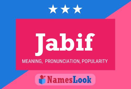 Jabif Name Poster