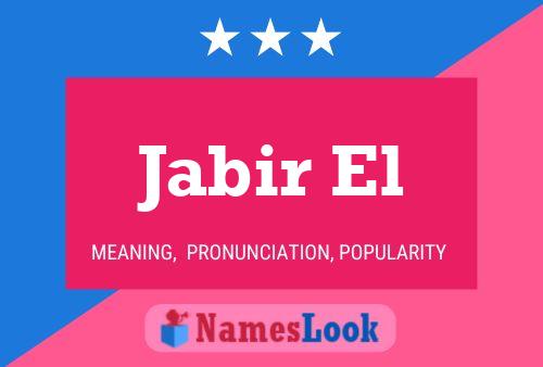 Jabir El Name Poster