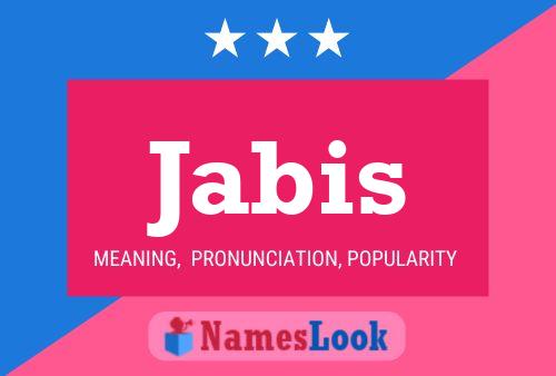 Jabis Name Poster