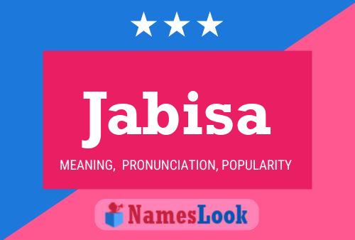 Jabisa Name Poster