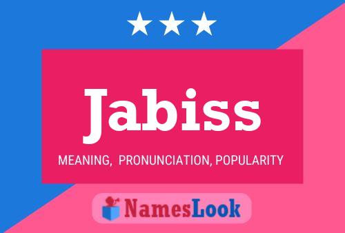 Jabiss Name Poster