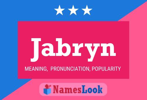 Jabryn Name Poster