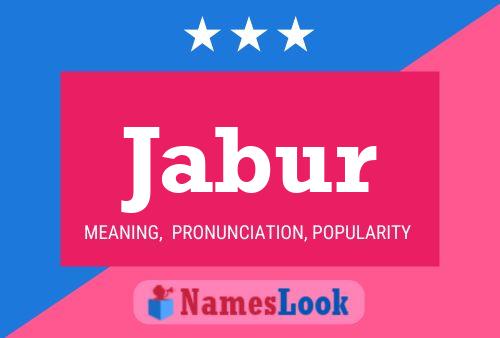 Jabur Name Poster