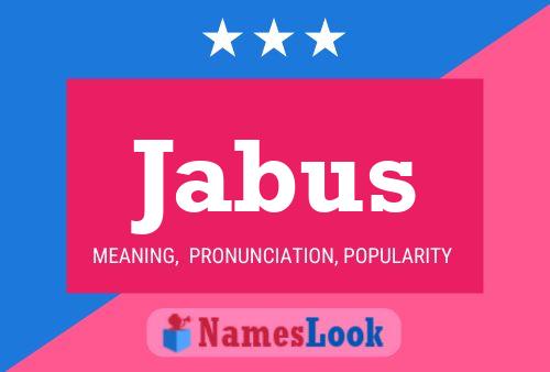 Jabus Name Poster