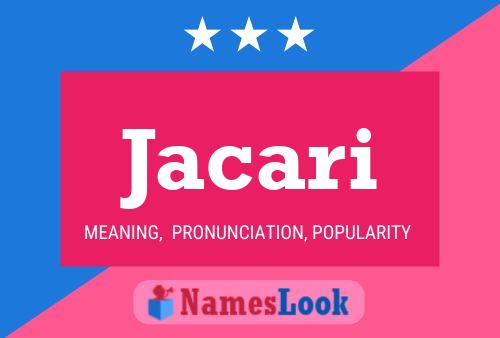 Jacari Name Poster