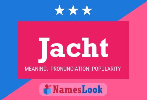 Jacht Name Poster