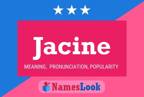 Jacine Name Poster