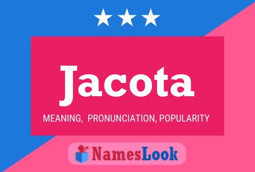 Jacota Name Poster