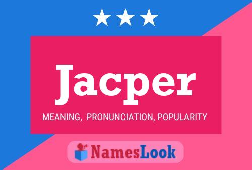 Jacper Name Poster