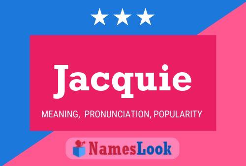 Jacquie Name Poster