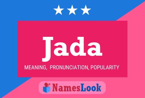 Jada Name Poster