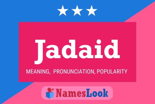 Jadaid Name Poster