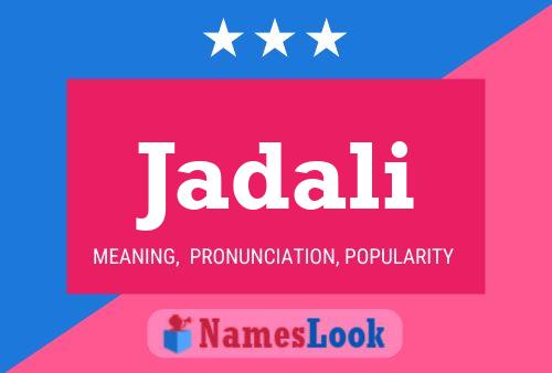 Jadali Name Poster